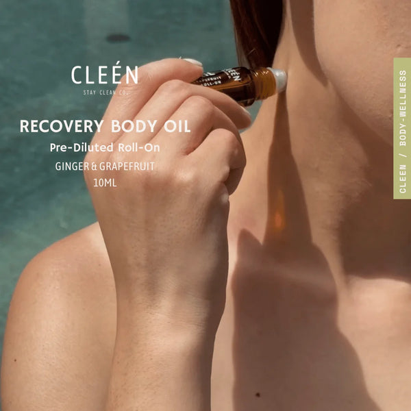 CLEEN Recovery Body Oil: Ginger & Grapefruit