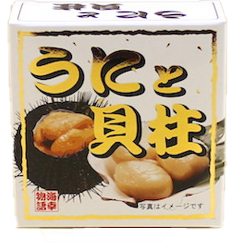 MR. KANSO Canned Sea Urchin And Adductor Scallop