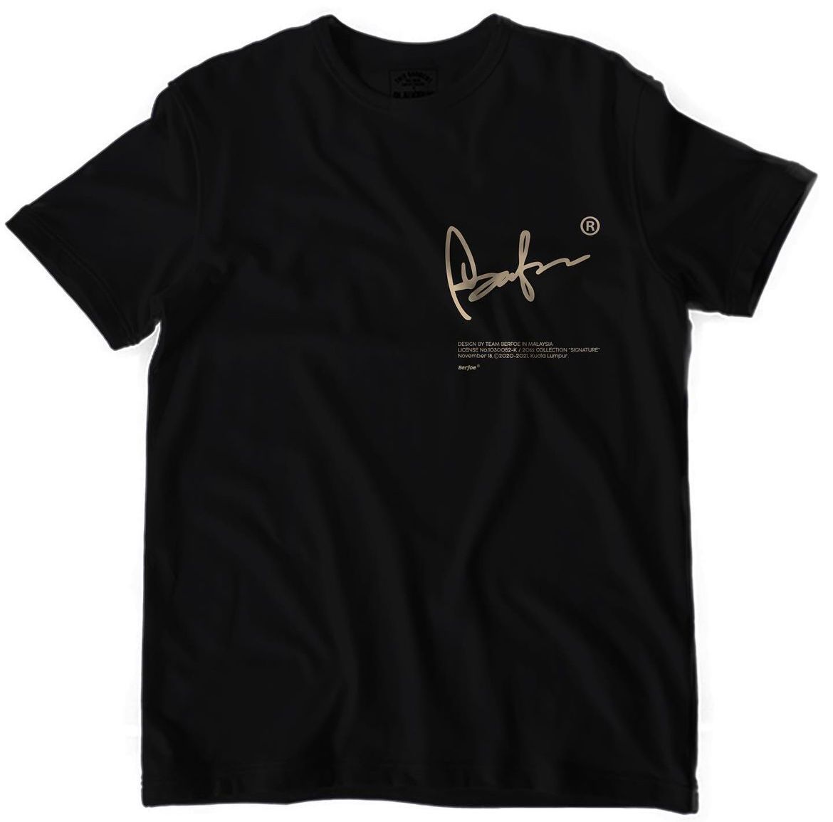BERFOE T-Shirt: Signature Tee (Black) - Main Image