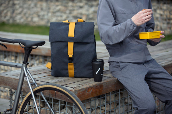 KIWEE Square Backpack: Fasten and Go series Carbon Medium
