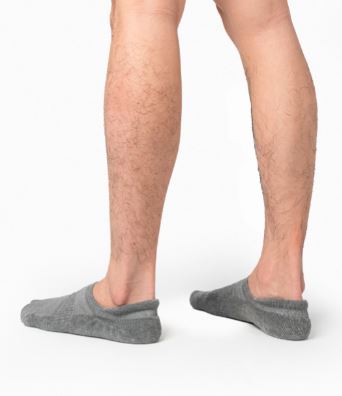 JUST BETTER COMPANY Bamboo Charcoal Socks: Low-cut (1 pair)
