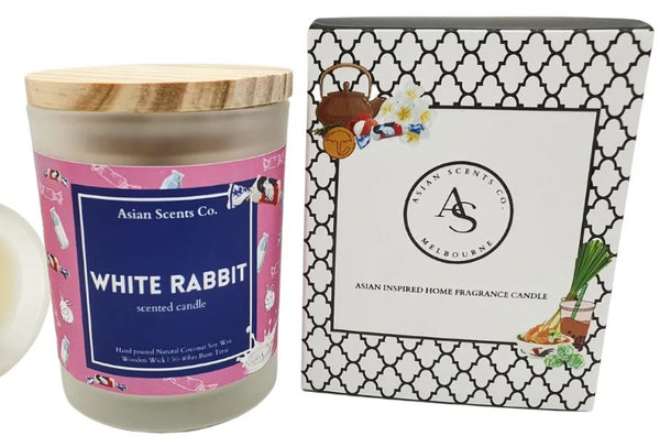 Asian Scents Co. Candle: White Rabbit