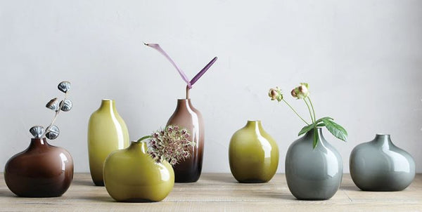 Sacco Glass Vase Gray 03