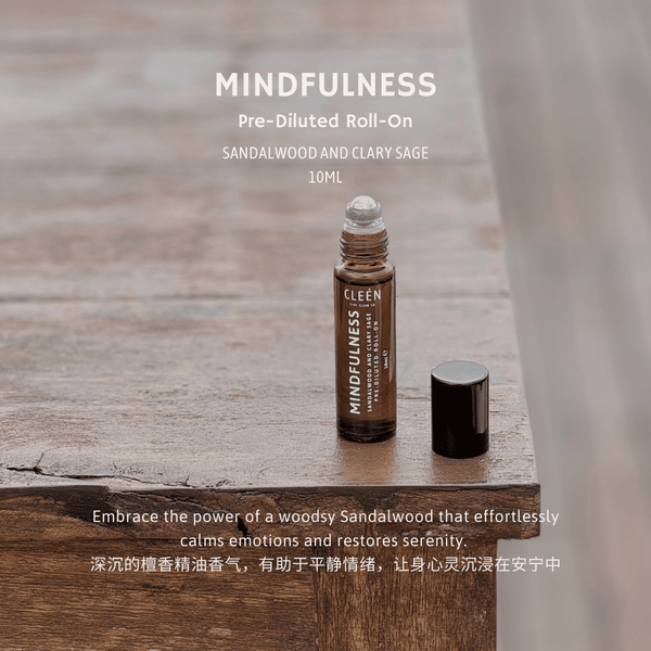 CLEEN Essential Oil: Mindfulness roll-on 10ml