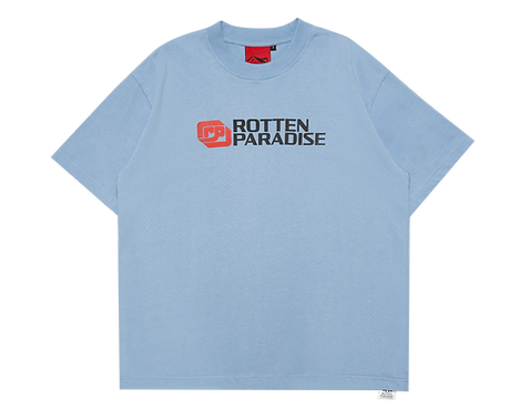 Rotten Paradise Shirt: Fuji Tee Blue