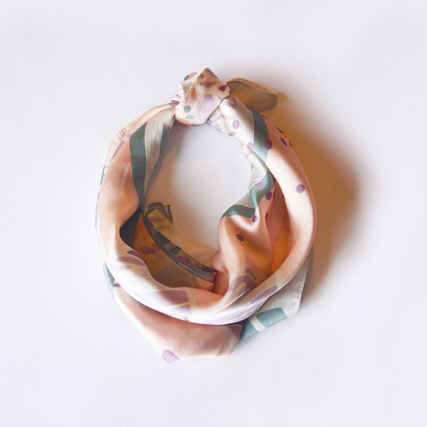 PAKU SAHAJA: Siri Tudung Sutera Corak Pakis 100%.