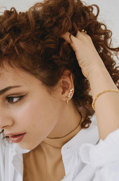 GUNG JEWELLERY Earrings : Astrea Gold