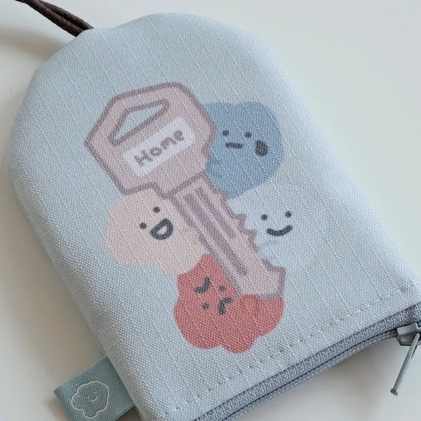 Square Studio: Key Pouch - Let's Go Home Together