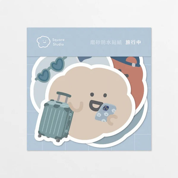 Square Studio: Mood Cloud Waterproof Sticker Pack