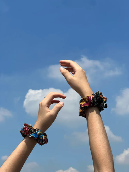 Shop x Dignity: Batik Scrunchies (set of 3)