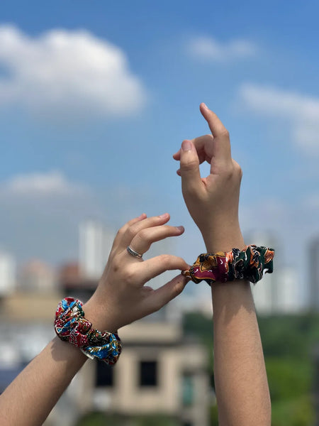 Shop x Dignity: Batik Scrunchies (set of 3)