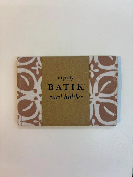 Shop x Dignity: Batik Card Holder