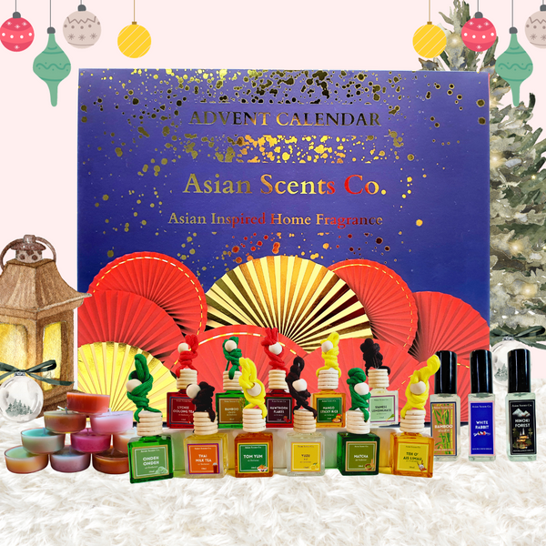Asian Scents Co. Gift Set: 25 Days of Christmas Advent Calendar