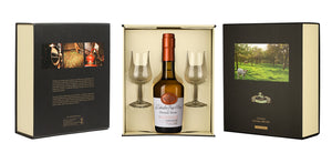 Christian Drouin Réserve Calvados Gift Set with 2 glasses 40% Alcohol 350ml
