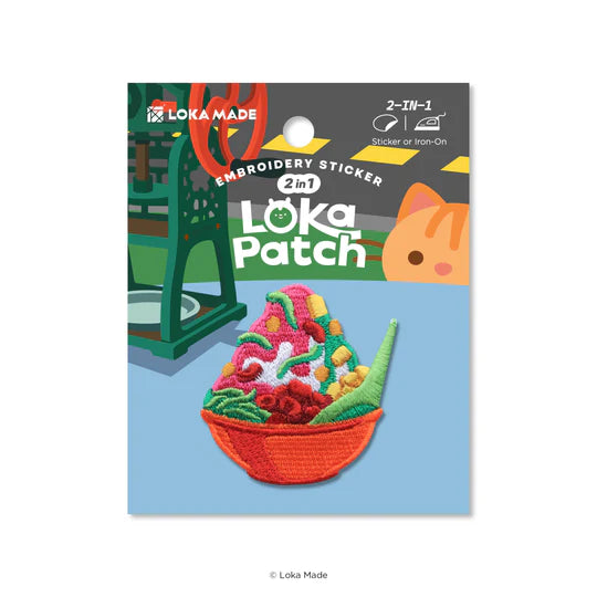 Loka Made Embroidery Sticker Patch