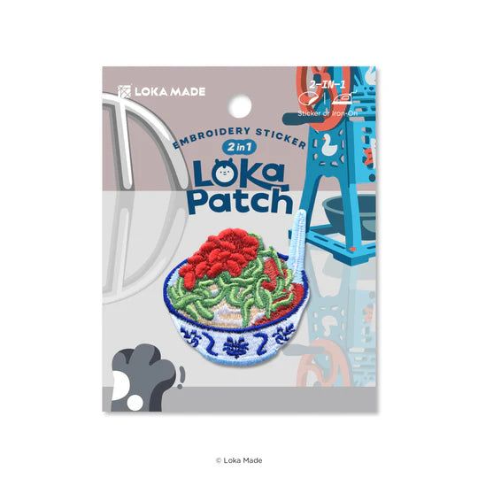 Loka Made Embroidery Sticker Patch