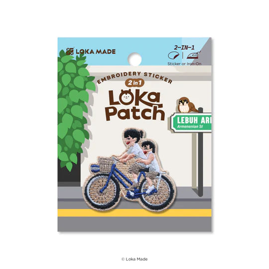 Loka Made Embroidery Sticker Patch