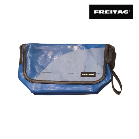 美品FREITAG F42 SURFSIDE 6メッセンジャーバッグ 青⁄黄 F42 FREITAG