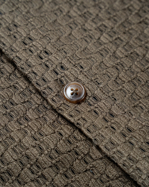 HdPc: Windowpane Cayo Shirt (Brown)