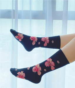 Typical Us Sock: Flower Series