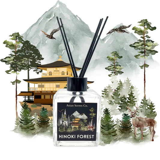 Asian Scents Co. Reed Diffuser Hinoki Forest