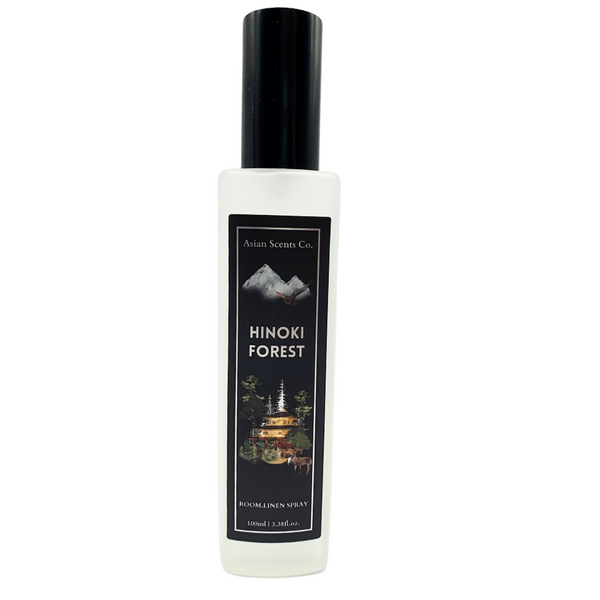 Asian Scents Co. Room Linen Spray: Hinoki Forest
