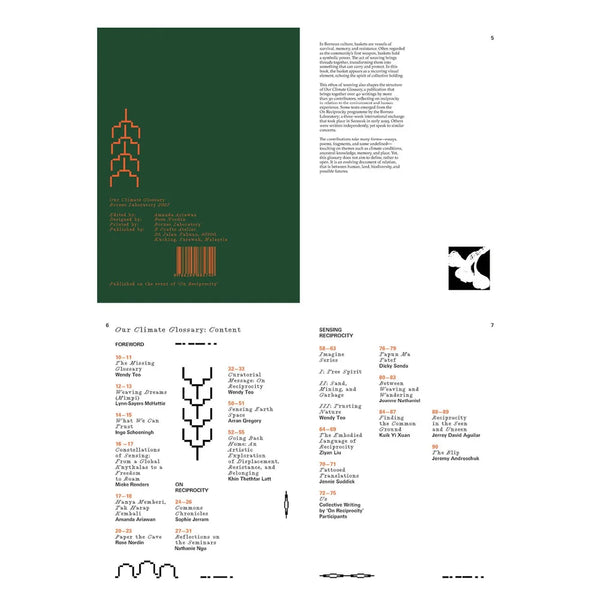 Back cover of a book with text and minimal design elements.