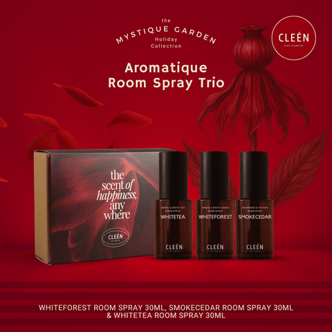 CLEEN Gift Set: Aromatique Room Spray Trio