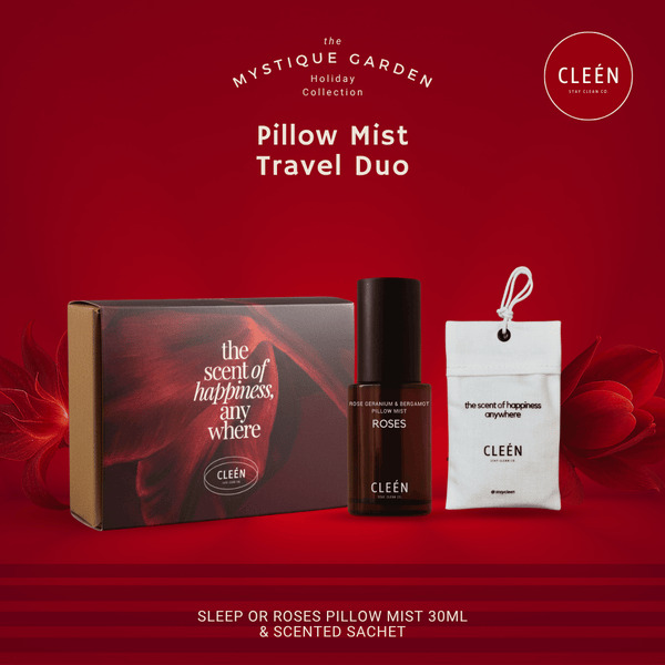 CLEEN Gift Set: Christmas Pillow Mist Travel duo 30ml