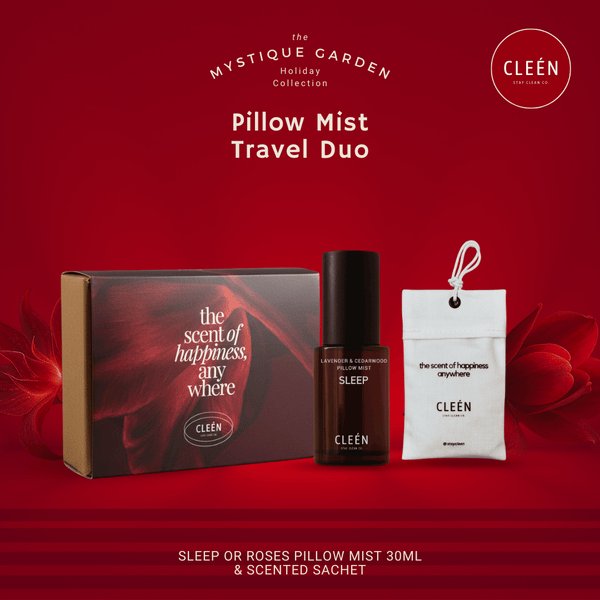 CLEEN Gift Set: Christmas Pillow Mist Travel duo 30ml