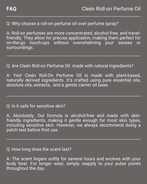 CLEEN Gift Set: Perfume Oil Duo