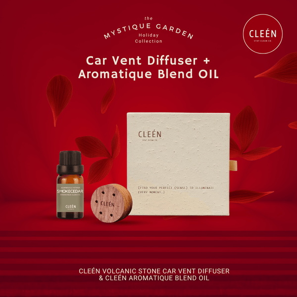 CLEEN Gift Set: Seasonal Limited Edition Car Vent Diffuser