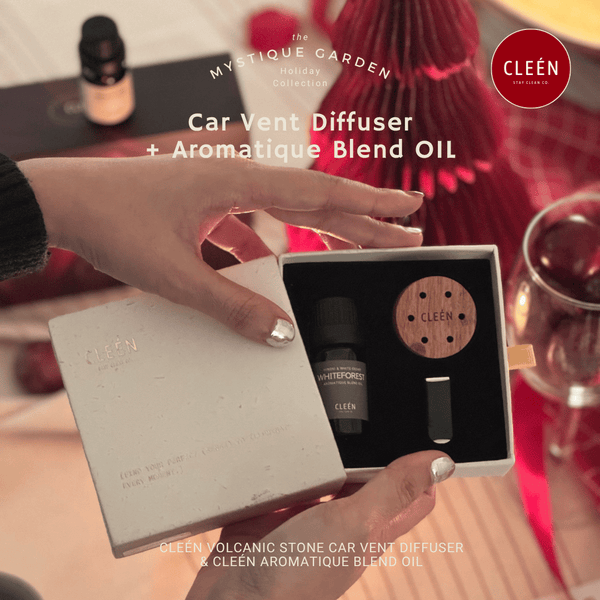 CLEEN Gift Set: Seasonal Limited Edition Car Vent Diffuser