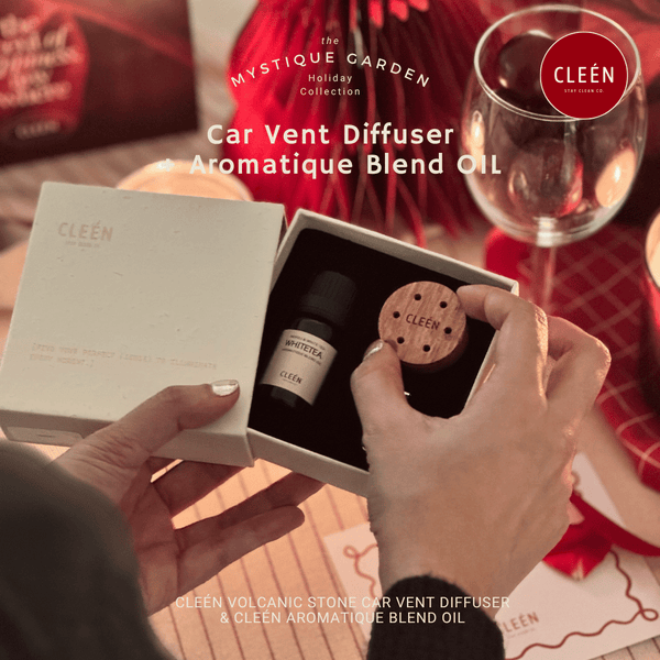 CLEEN Gift Set: Seasonal Limited Edition Car Vent Diffuser