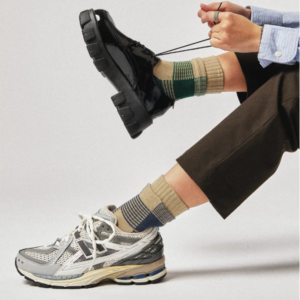 GOODPAIR SOCKS | SPACO Collection | Double Cuff Mid Socks