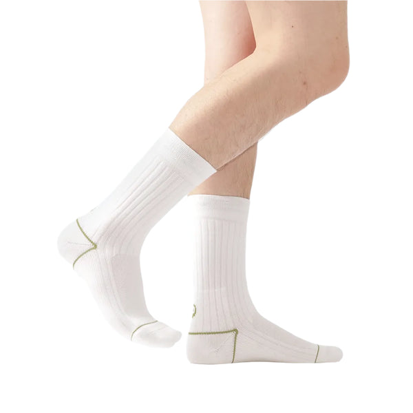 GOODPAIR SOCKS: USUL | Snow | 2 Way Crew Socks