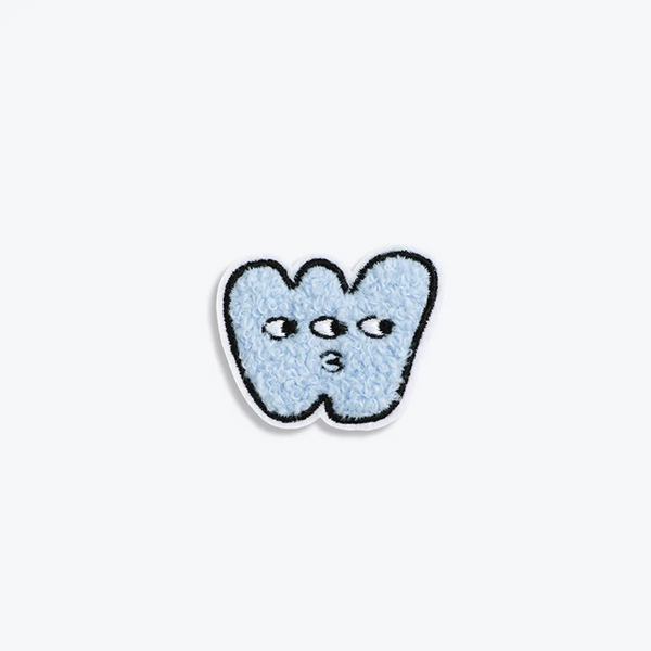 GOODPAIR SOCKS WAWW Flurry Patch with Pin