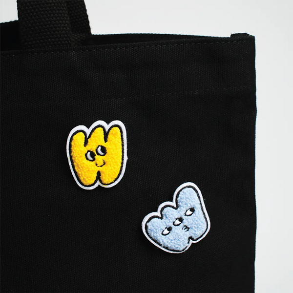 GOODPAIR SOCKS WAWW Flurry Patch with Pin