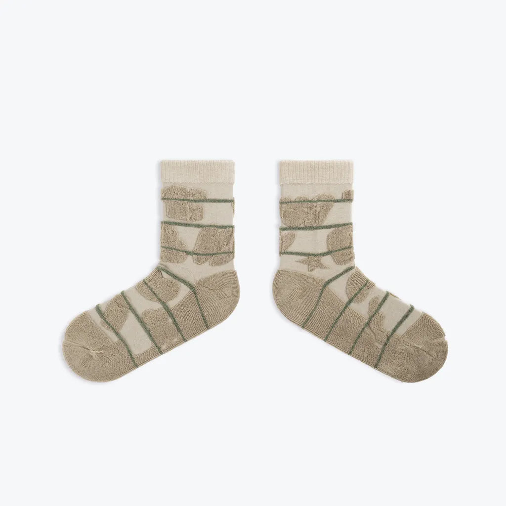 GOODPAIR SOCKS | WAWW WEIRD WE | Cactus | Reversible Mid Socks