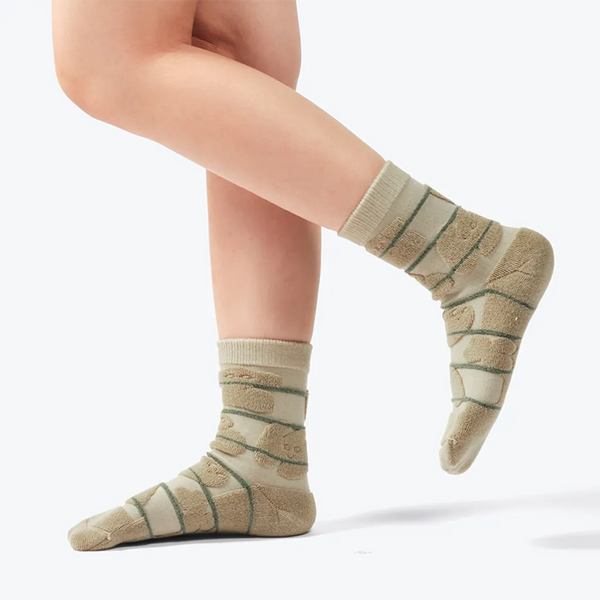 GOODPAIR SOCKS | WAWW WEIRD WE | Cactus | Reversible Mid Socks