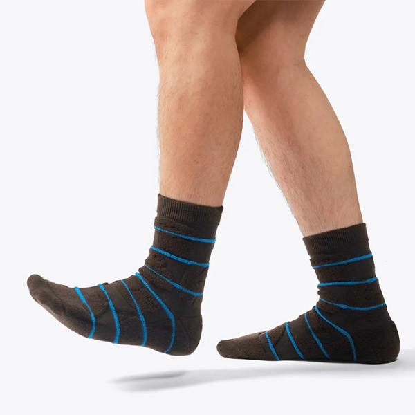 STOKIN GOODPAIR | WAWW PELIK KITA | Marin Gelap | Stokin Pertengahan Boleh Diterbalikkan