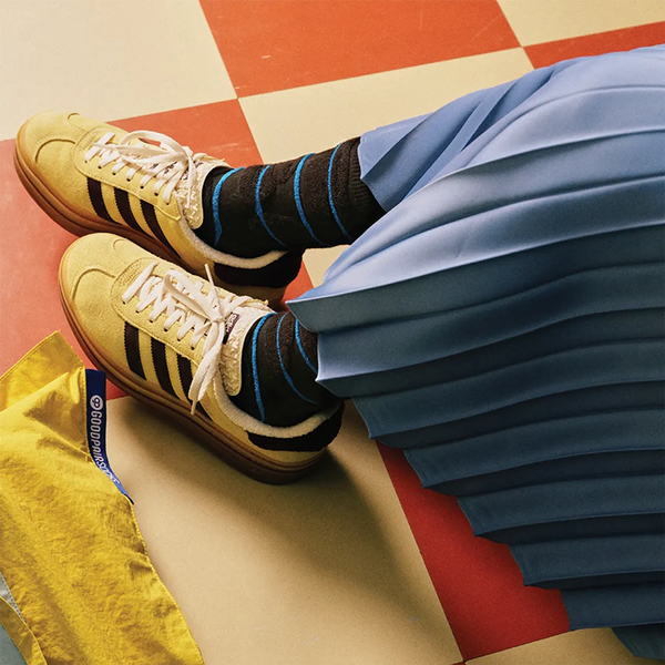 STOKIN GOODPAIR | WAWW PELIK KITA | Marin Gelap | Stokin Pertengahan Boleh Diterbalikkan