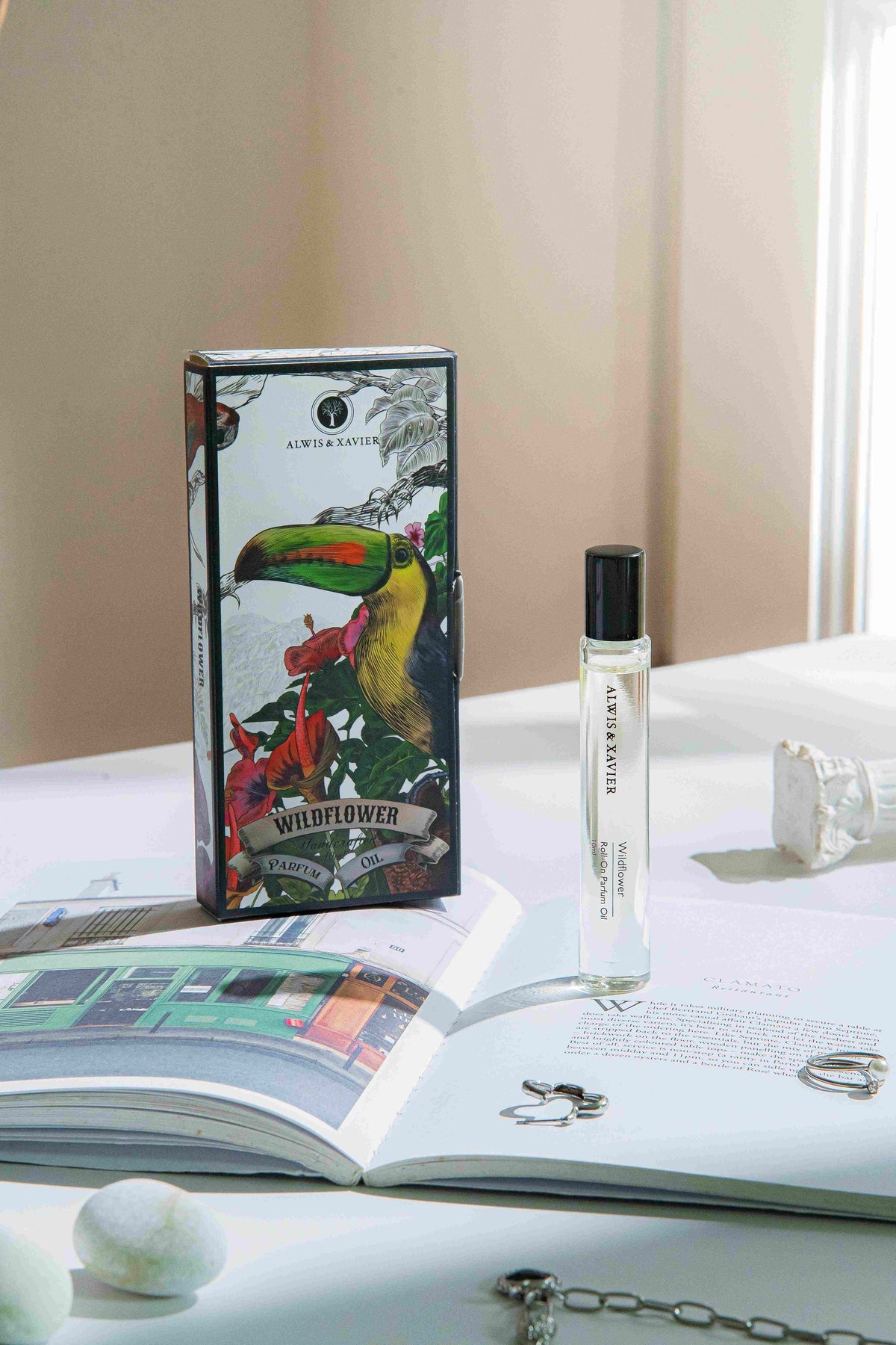 ALWIS & XAVIER Roll-On Parfum Oil: Wildflower