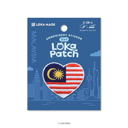 Loka Made Embroidery Sticker Patch