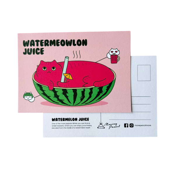 MOVING PENCIL DESIGN Postcard