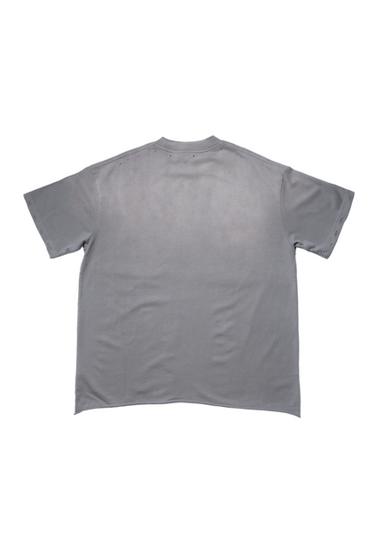 Gray t-shirt on a white background