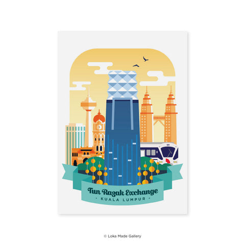 LOKA MADE Postcard: Enchanted Horizon