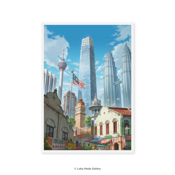 LOKA MADE Postcard: Tun Razak Exchange