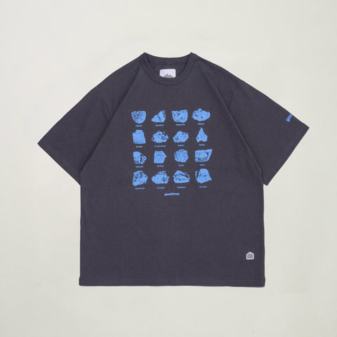 GOODTIMES WEAR Tee: Mineral #02 (CHARCOAL GREY) 