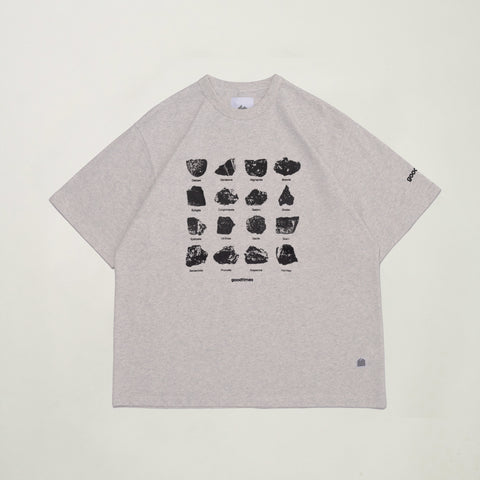 GOODTIMES WEAR Tee: Mineral #01 (KELABU MELANGE CAHAYA) 